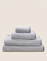 Pure Cotton Cosy Weave Towel Grey Mix
