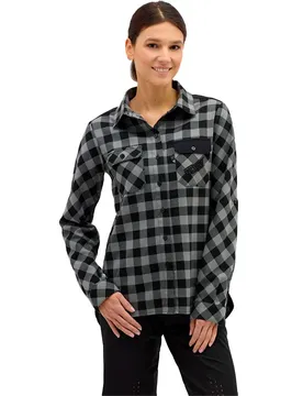 Camicia A Maniche Lunghe Wj2132 Briona Grey / Black