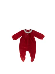Tutina misto cotone ROSSO 4-6
