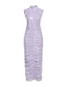 Maxi-Kleid Damen Lila 36,38 Damen