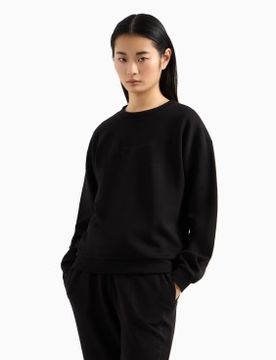 Para mujer. XW000835AF13397UC001 Sudadera Crew (L), Casual, Viscosa