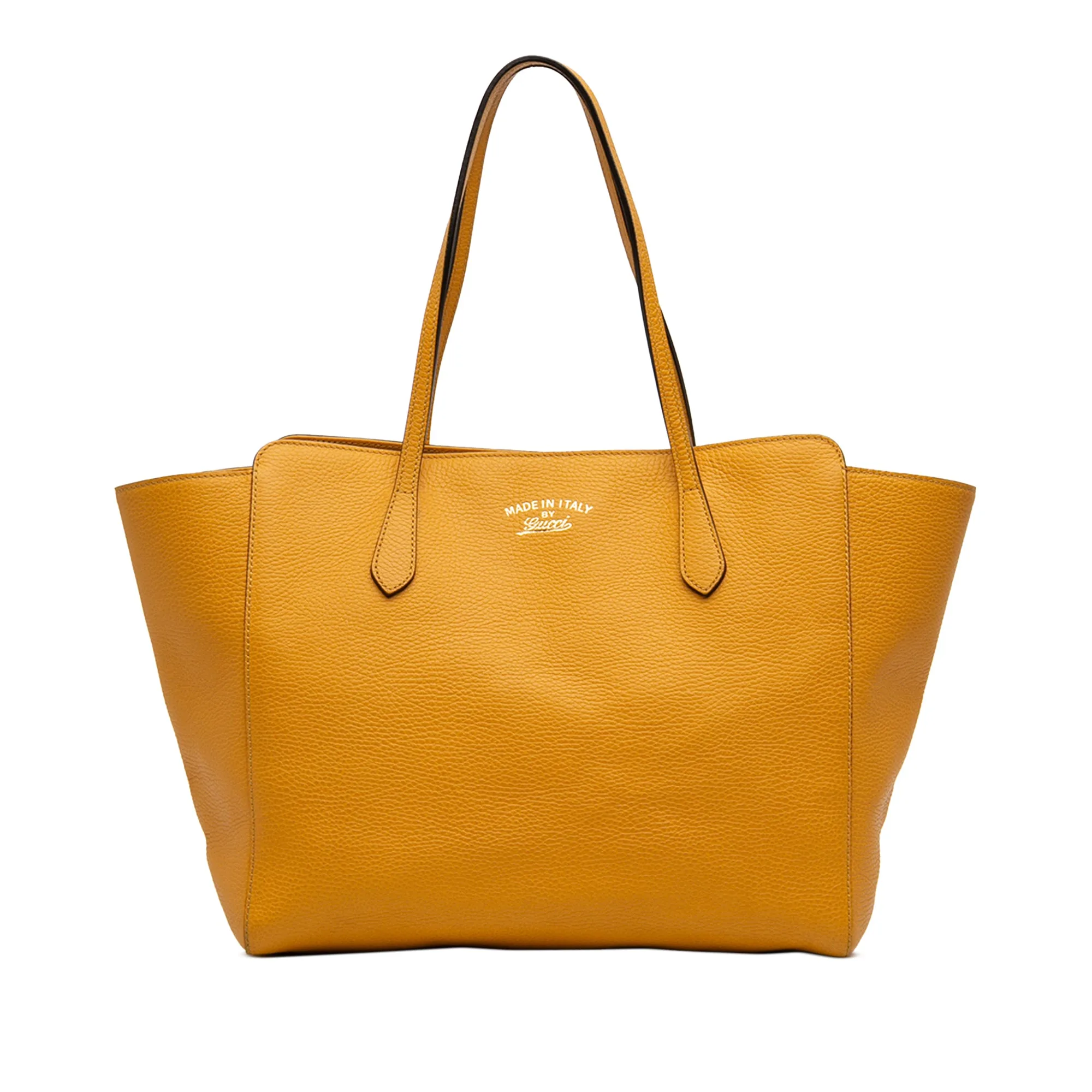 Medium Leather Swing Tote - Gucci - FashionsVida