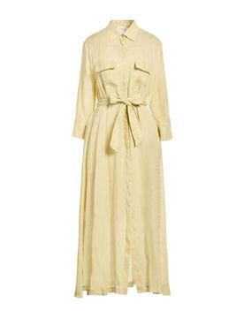 Vestido largo Mujer Verde claro 1,2 Mujer