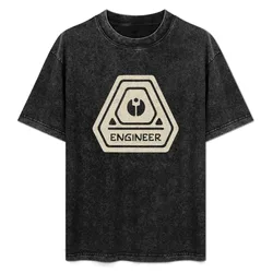 ENGINEER - Interstellar Transport Solutions T-Shirt Outdoor Work Short Sleeve Top