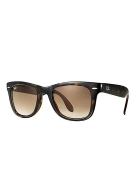 Sonnenbrille Wayfarer Folding 4105/54 braun baby - Ray Ban - FashionsVida