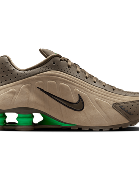 Shox Damen Sneaker - Olivgrün - Größe 38.5 - Netz/Synthetik Olive 38.5