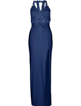 Kleid Lang ohne Arm female