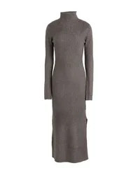 Vestido midi Mujer Verde militar S,XS Mujer