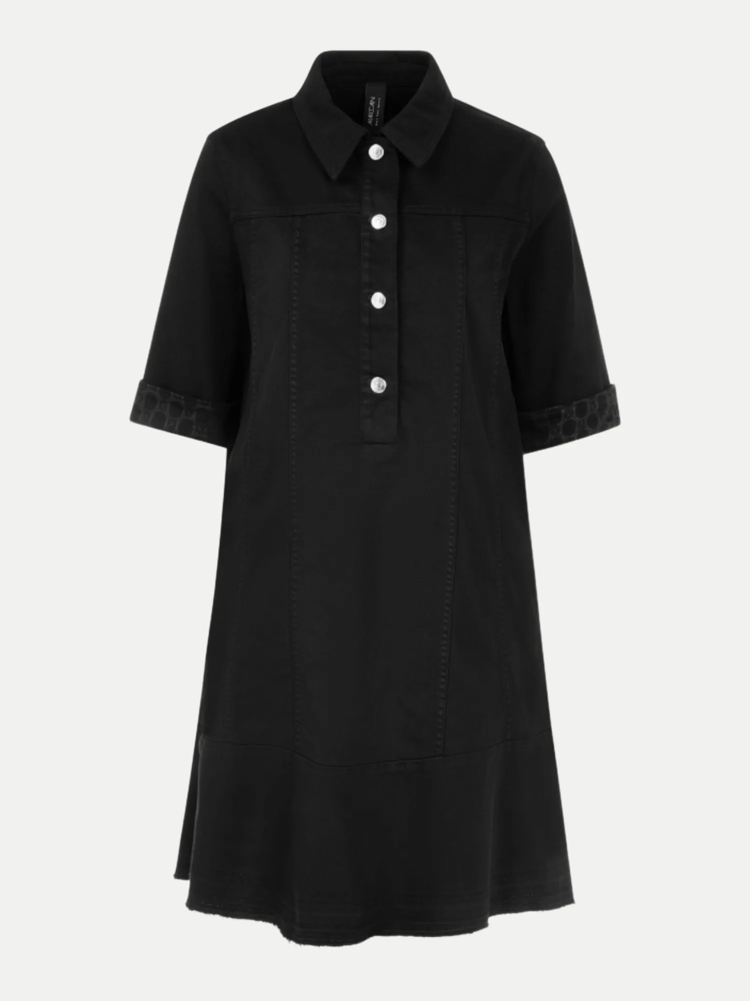 Cain Kurzes Denimkleid Schwarz 42 - Marc - FashionsVida