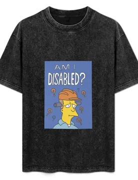 Am I Disabled ? T-Shirt Basic Solid Tee for Daily Use - Aliexpress - FashionsVida