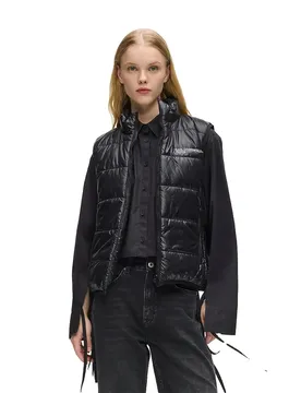 Karl Jeans Gilet B1w150 Reversible Black XS