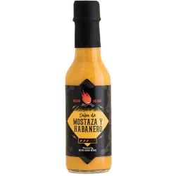 Salsa de mostaza y habanero