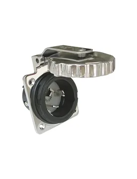 El-b Stainless Steel Plug 50a Silver One Size unisex - Marinco - FashionsVida