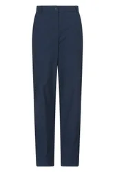 Women's ’Delta’ Lightweight UV Protection Elastic Waistband Stretch Trousers in Navy Size: 18 - Navy - Size: 18