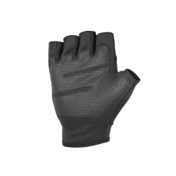 Half Finger Performance Gym Gloves in Black Size: Medium - Black - Size: M