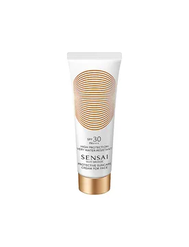 Silky Bronze - Crema Solar Protectora para el Rostro SPF 30 50ml - SENSAI - FashionsVida
