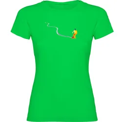T-shirt à Manches Courtes Snowboard Track Light Green L