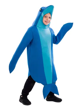 Delphin Kinderkostüm blau - Eurocarnavales - FashionsVida