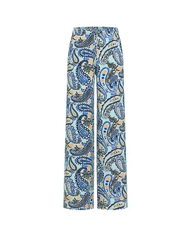 Pantalones Marlene azul claro 42 - LANIUS - FashionsVida
