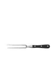 Fleischgabel SPITZENKLASSE PLUS 12cm Cromargan Schwarz schwarz baby