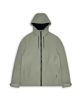Giacca antipioggia SUVA verde chiaro L - Rains - FashionsVida
