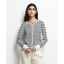 Sfera - Chaqueta punto rayas