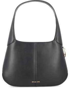 Logo-plaque Leather Crossbody Bag