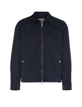 Overshirt dunkelblau M herren