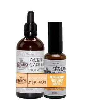 Duplo Aceite Capilar + SÃ©rum Reparador - Mi Rebotica - FashionsVida