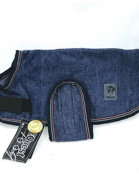 Manski Dralon Hundedecke, navy meliert-rot-grün 35 cm - Reitsport Manski - FashionsVida