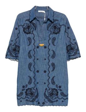 Zimmermann Miniabito in denim Aster