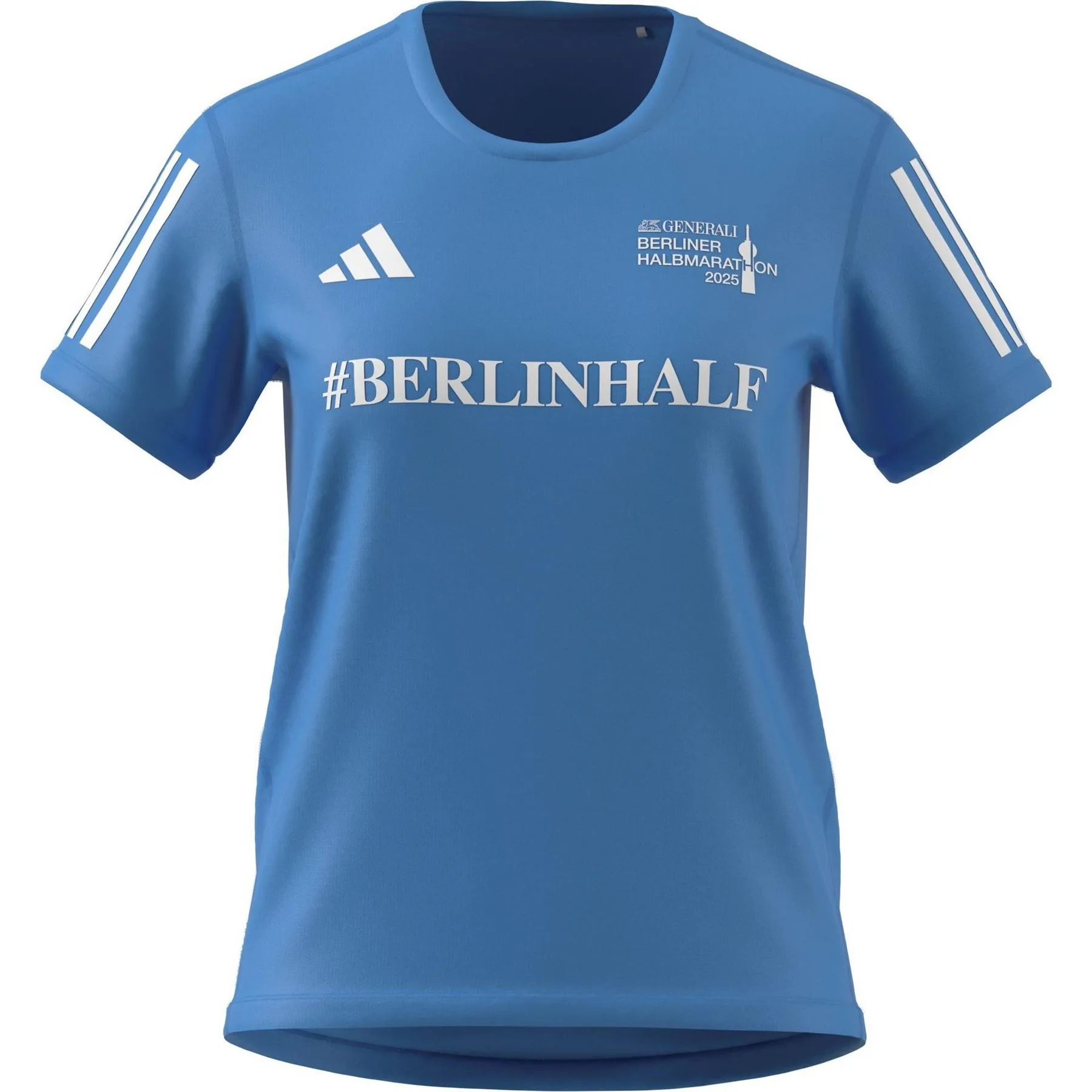 Womens Ber Half T W In Blue Burst - Size 16 Uk - Adidas - FashionsVida
