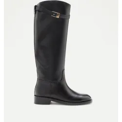 Botas planas de mujer estilo amazona