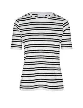 Comma Camiseta blanco 44 - Comma - FashionsVida