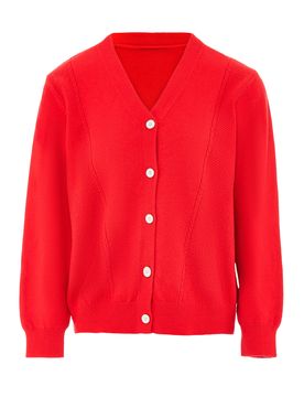 SANIKA Cárdigan rojo