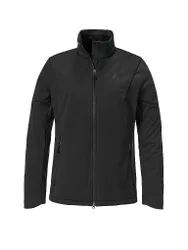 Giacca softshell da turismo da donna Fracon nero 36