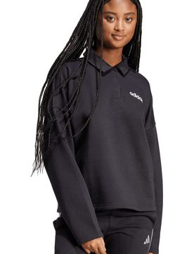 Essentials linear sudadera mujer Negro (L)