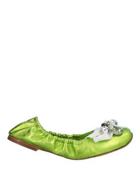 Ballerina Damen Limettengrün 35,36,37,38,40 Damen