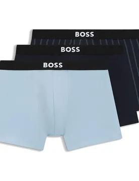 Boxers One D 10267408 01 3 Unités Open Blue M