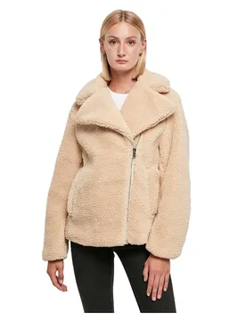 Veste Sherpa Biker Union Beige XL - Urban classics - FashionsVida