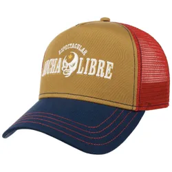 Lucha Libre Cap by - blue-red - Female - Size: One Size