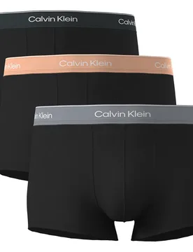 Boxers Lv00nb4389 Trunk 3 Unités Black W / Darkest Spruce Wb / Black W M - Calvin Klein - FashionsVida