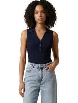 Damen Tank-Tops Blau 511492