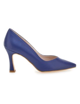 Décolleté Navy a Punta con Tacco Alto 3363 38