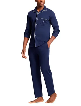Pyjama à Manches Longues 714899660 Cruise Navy S Homme - Ralph Lauren Accesorios - FashionsVida
