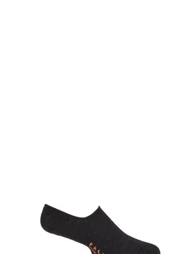 Mens 1 Pair Keep Warm Virgin Wool Trainer Socks Anthracite Melange 4-5 Mens - Grey - Size: 4-5 Mens - Falke - FashionsVida
