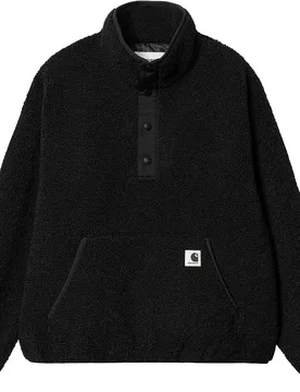 Polaire sherpa confortable - W' Elliot High Neck Liner Black / Black - Taille M - Noir - Carhartt WIP - FashionsVida