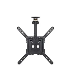 Support De Plafond Tv Pivotant Lpce1123tsli-b 23-55 Pouces Black One Size unisex
