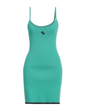 Minivestido Mujer Verde S,XS Mujer