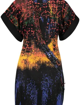 Damen Kleid Schwarz 26SWVK13_NE9019